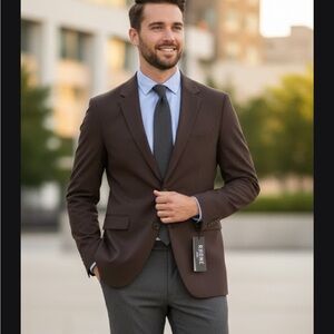 RHONE Brown Men's Sport Coat Blazer